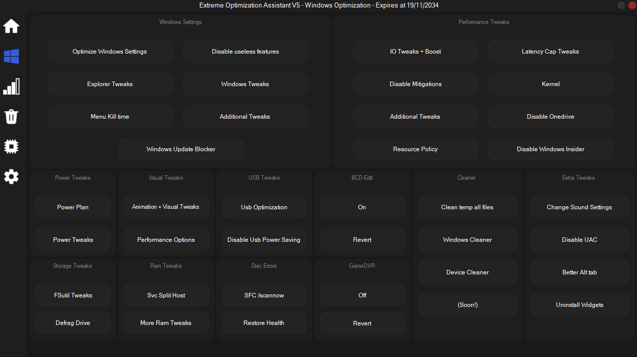 Extreme Tweaks