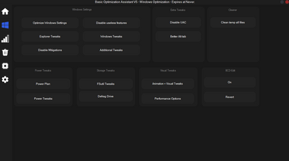 Basic Tweaks