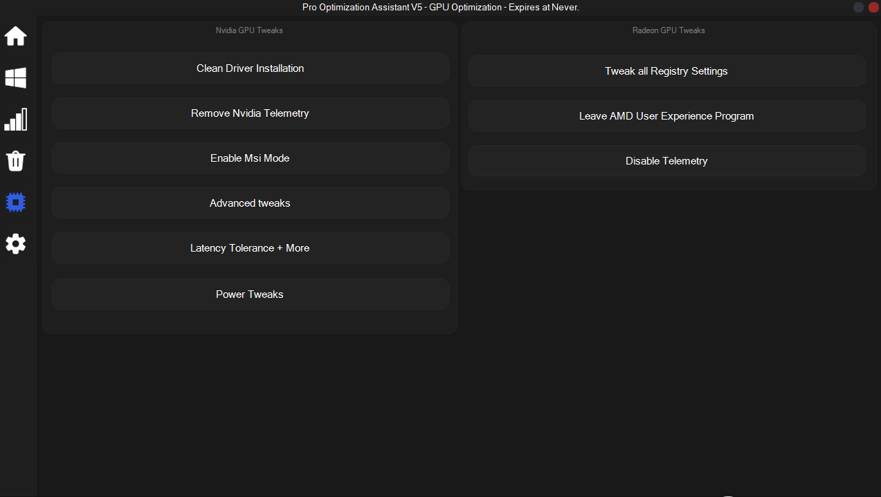 Pro Tweaks