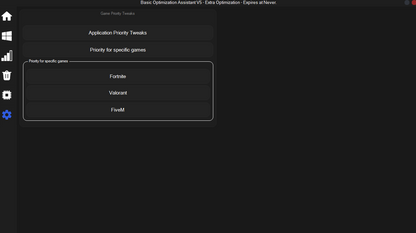 Basic Tweaks